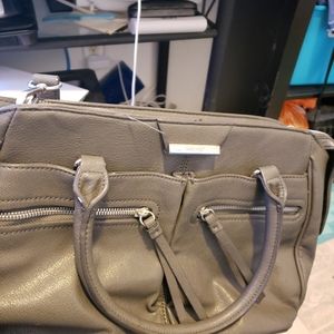 Nine west satchel grey